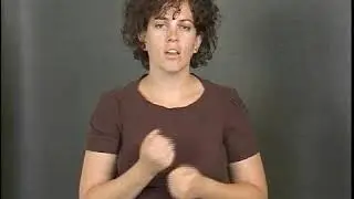 American Sign Language: Indifferent & Tired