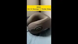HDSD Gối Cổ U Massage Chườm N&oacute;ng C&ocirc;ng Th&aacute;i Học - SAIRUI