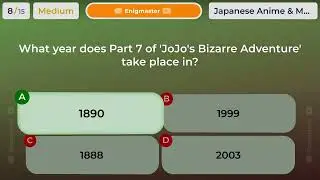 QUIZ 100% Japanese Anime & Manga | 15 Questions for any level