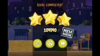 Angry Birds Rio 13-13 Market Mayhem 3 Stars Walkthrough level 13