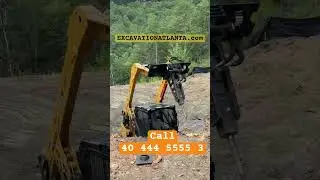 Excavation in Atlanta, driveway, Grading, foundation digging Atlanta #excavationatlanta #excavation￼