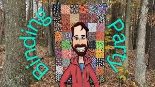 Binding a Halloween Quilt