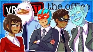 THE OFFICE BUT IN VR! (VRChat Funny Moments)