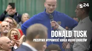 Donald Tusk kontra kibic Ruchu Chorzów! 