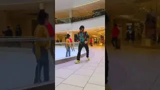 Looks like he is on ice 😱 Rampage the dancer #dance #shorts #skating