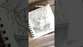 NARUTO ❤️&zwj;🔥🦊 Daily ART until I reach 5k Subs✨(Day 112)🔥 #naruto #anime #sketch #animeart #artwork