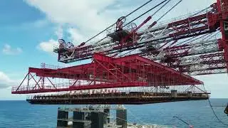 Nuova Diga Foranea di Genova - il cantiere per la produzione dei cassoni a Vado Ligure