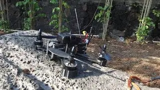 Квадрокоптер Lumenier QAV210 CHARPU из углеродного волокна FPV &mdash; первый полет дрона Project Bat