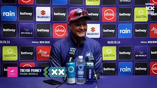 Trevor Penney Press Conference: &lsquo;Still proud of how we&rsquo;ve played this season&rsquo; | SA20