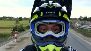 Yamaha wr 250f ride my enduro bike first time to KomPot Cambodia,