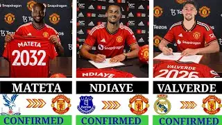 🚨 ALL MANCHESTER UNITED CONFIRMED TRANSFERS &ndash; JANUARY 2026 🤯 | Mateta &bull; Valverde &bull; Ndiaye &bull; Neves✅