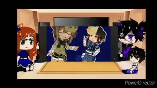 aftons react to 4 tementors( gacha club)