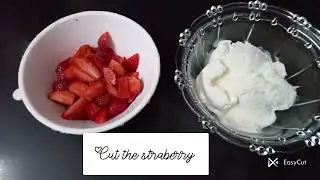 # Ice Cream # Strawberry 🍓 # So tasty just loved it # Yana@₹₹
