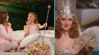 Ariana Grande TEARS UP Over Drew Barrymore Surprising Her w/ ORIGINAL Glinda Wand