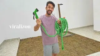 VLOG | COMPREI A MANGUEIRA QUE ESTÁ VIRALIZADA NA INTERNET