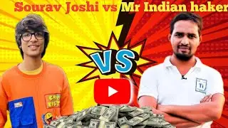 Sourav Joshi vs Mr Indian Hacker 💰 Monthly Earnings Comparison#souravjoshivlogs #mrindeanhacker 