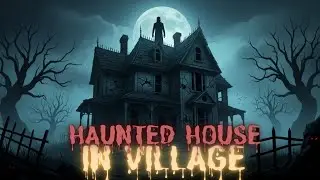 The haunted house🕸️ in the village | Horror story | BLACK SHADE |