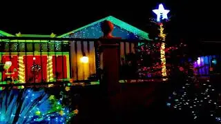 Central Houses Christmas Decor 2025#trinidad#christmas#holidaydecor 