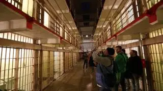 Alcatraz .... the cell doors close with a clang