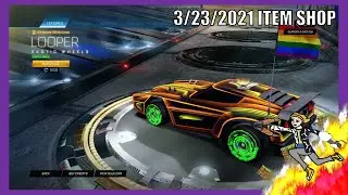 *Exotic* Forest Green Looper Wheels! | Rocket League Item Shop (23/3/2021)