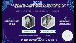 Conférence-débat Stéphanie Roza vs Denis Maillard