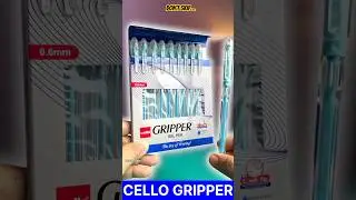 For Better And Dark Writing ✍️ use Cello Gripper Gel Pen @Tech-Eela #shorts #gadgets