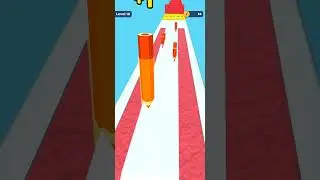 Color Pencil Run Level 10 Gameplay Walkthrough Android #Shorts