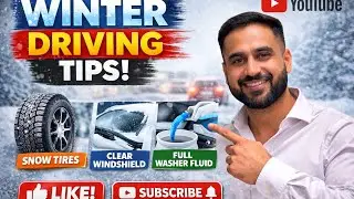 Important winter driving tips ❄️ 