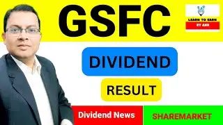 GSFC dividend News I GSFC Result I GSFC Share New today I Gujarat state fertilizer company news
