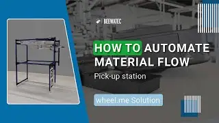 Automated material flow: Pick-up Station
