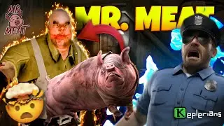 ESCAPE FROM MR. MEAT HOUSE POLICE ESCAPE 😨🤯