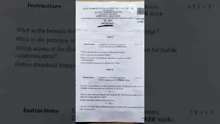 TS DIPLOMA POLYTECHNIC SEM-2 MID-2 APPLIED PHYSICS QUESTION PAPER #exampapers