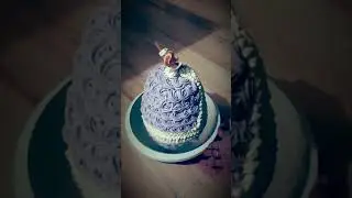 Rosette Doll cake by Nav cakes