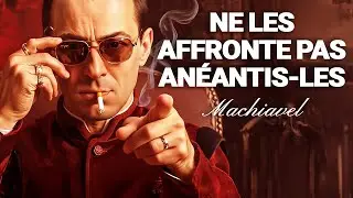 NE LES COMBATS PAS : FAIS-LES CHUTER EN SILENCE — LA SAGESSE FROIDE DE MACHIAVEL