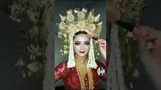 gaun pengantin minangkabau suntiang Padang