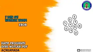 7 den 8 e Hazırlık Yaz Kampı | EBOB | Hedef20Net #lgs #lgs2026