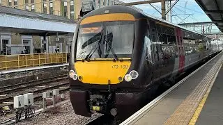 *Rattlebox* Journey on Cross Country Class 170 from Cambridge to Stansted Airport