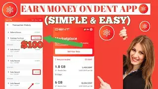 How to earn money and free airtime from Dent app