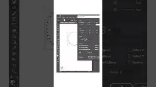 How to Create Dotted Spiral Vortex | Adobe Illustrator Tutorial #design #logo #short