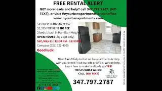 For rent  call 3470797.2787  NO TEXT