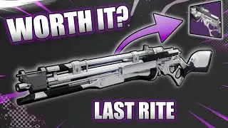 The LAST RITE Scout Rifle is ACTUALLY Good?| Destiny 2 PvP Weapon Review