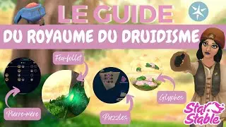 LE GUIDE ULTIME de druidisme &agrave; HOLLOW WOODS (glyphes, puzzles...) - Star Stable Online #sso