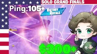 +$300アメリカ🇺🇸ソログランドファイナル NAW SOLO SERIES GRAND FINALS　【FORTNITE フォートナイト】