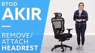 How-To: Attach & Remove Your BTOD Akir Chair Headrest