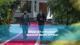Official visit of President Emmanuel Macron of France| Kigali, 27 May 2021