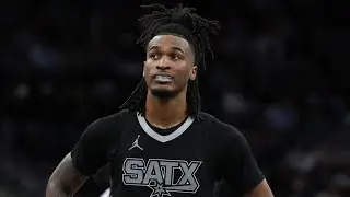 Stephon Castle Rare High Quality Clips for Edits! (Spurs + Uconn) (Upscaled with Topaz)