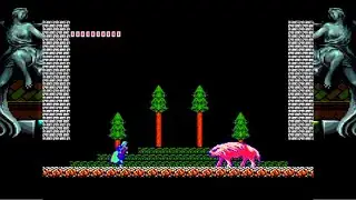 Castlevania Symphony of the Night (NES Style Demake)