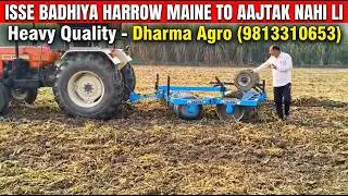 Dharma Agro jind 🚜 10*10 Harrow best Harrow in jind 