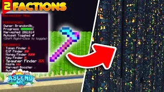 FASTEST WAY to F-TOP RICHES! (Spawner Finder OP) | AscendMC Factions