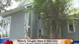 Elderly Couple Dies in Home Elevator